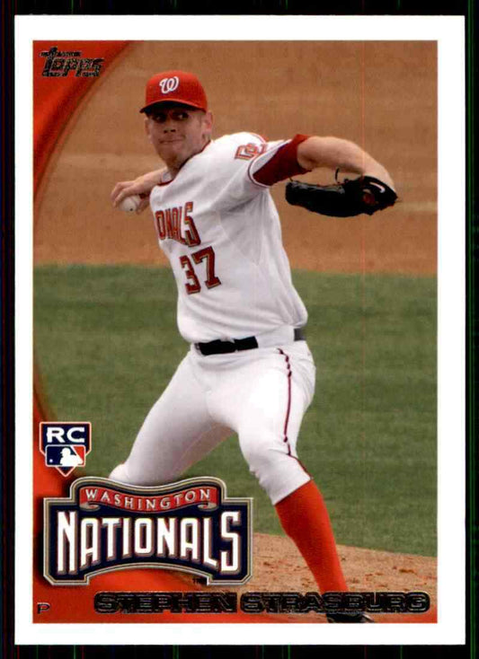 2010 Topps Update Stephen Strasburg RC #661 Washington National