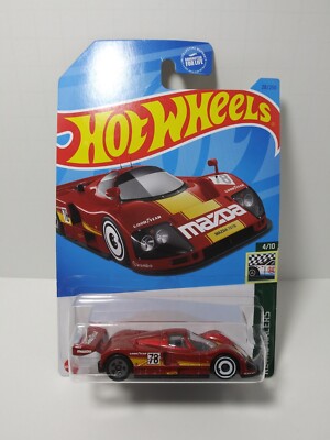 Hot Wheels Mazda 787B Blue Retro Racers 4/10 28/250 - Assorted Colors