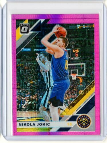 2019-20 Donruss Optic Basketball Nikola Jokic #96 Pink Hyper Prizm