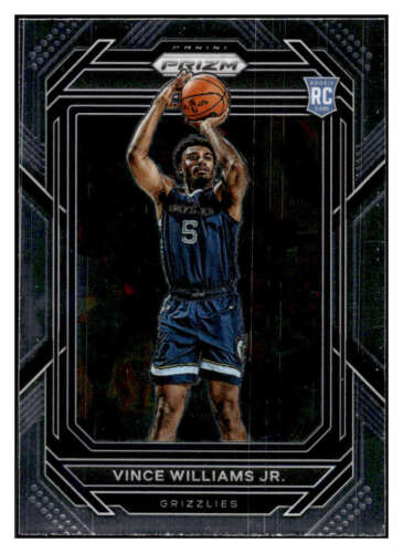 2022-23 Panini Prizm Vince Williams Jr. Rookie Base #255 Memphis Grizzlies - walk-of-famesports