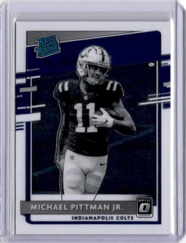 2020 Donruss Optic MICHAEL PITTMAN Jr RC Negative VARIATION SP Rated Rookie #322