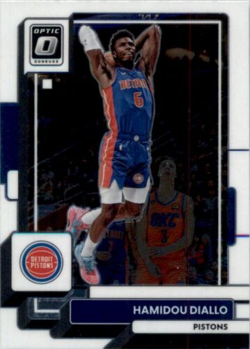 2022-23 Donruss Optic Hamidou Diallo #97 Detroit Pistons - walk-of-famesports