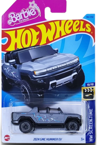 2023 Hot Wheels 2024 GMC Hummer EV Barbie The Movie HW Screen Time 10/10, 184/250