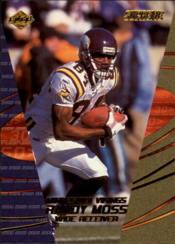 2000 Collector's Edge Supreme Football Card #80 Randy Moss
