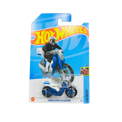 Hot Wheels Honda Super Cub Custom HW Moto 5/5, 160/250 (Blue)