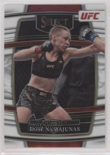 2022 Panini Select UFC Concourse White Prizm /75 Rose Namajunas #77