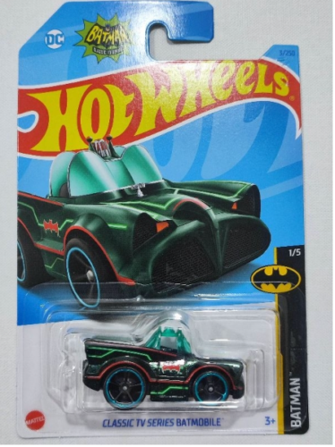 2023 Hot Wheels Classic TV Series Batmobile Batman 1/5 3/250 - Assorted Color
