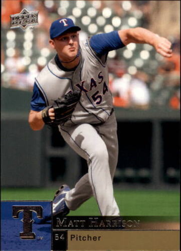 2009 Upper Deck Matt Harrison #907 Texas Rangers