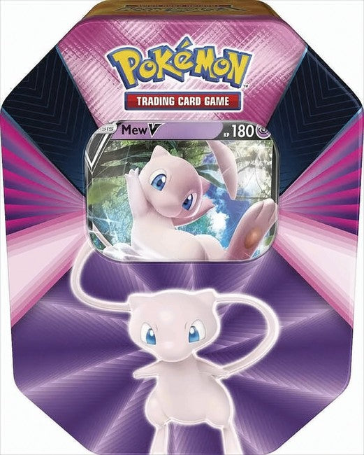 Pokémon TCG Mew V Tin Box