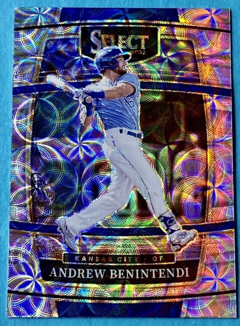 2022 Panini Select PRIZM SCOPE PARALLEL Andrew Benintendi #79 Kansas City Royals