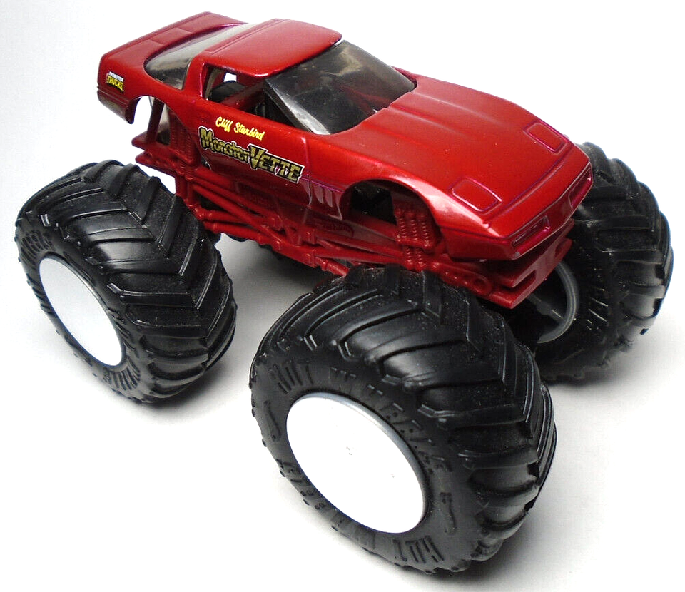 2023 Hot Wheels Monster Trucks Cliff Starbird Monster-Vette Leading Legends 1:64 Diecast Vehicle