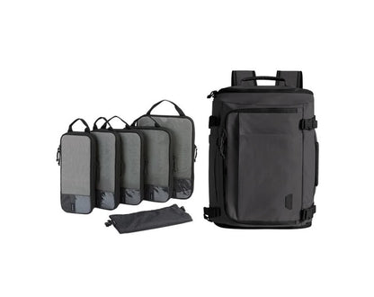 BAGSMART Blast 38L Backpack with 6-Piece Compression Cubes
