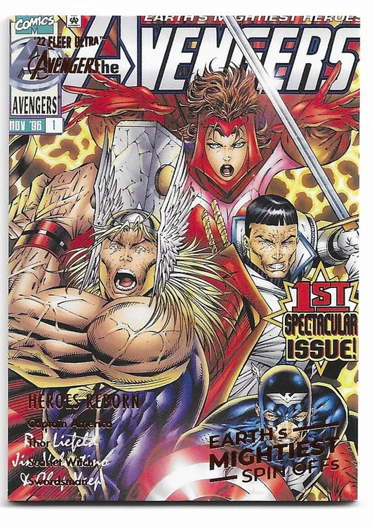 2022 Fleer Ultra Avengers Earth's Mightiest Spin-Offs #359/549 Orange Foil SO-10