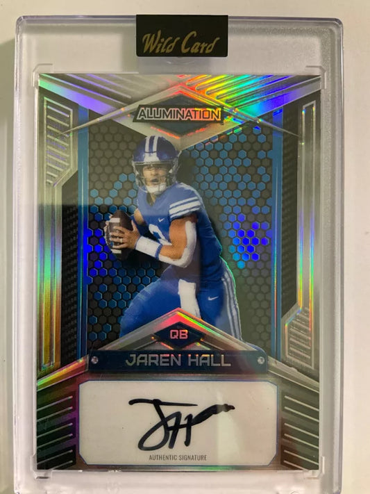 2023 Wild Card Alumination Auto 72/75 Jaren Hall #AB-63 VIKINGS