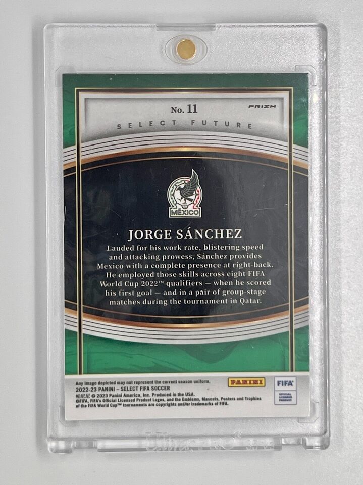 2022-23 Panini Select Future Jorge Sanchez #11 Mexico - walk-of-famesports