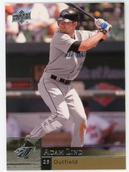 2009 Upper Deck Adam Lind #917 Toronto Blue Jays