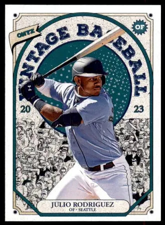 2023 Onyx Vintage #OVJR - Julio Rodriguez - Seattle Mariners