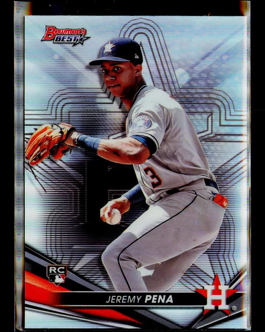 2022 Bowman's Best Refractor Jeremy Pena Rookie #26 Houston Astros