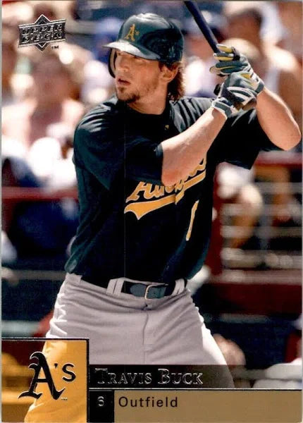 2009 Upper Deck Travis Buck #794 Oakland Athletics