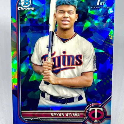 2022 Bowman Chrome Sapphire Bryan Acuna Photo VARIATION SSP BCP-151
