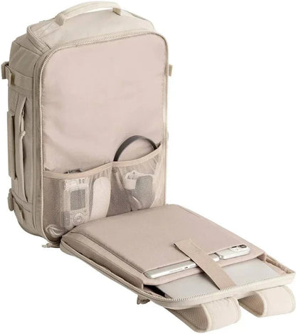 BAGSMART Blast Expandable 38L Backpack with 4 Compression Packing Cubes - Assorted Color