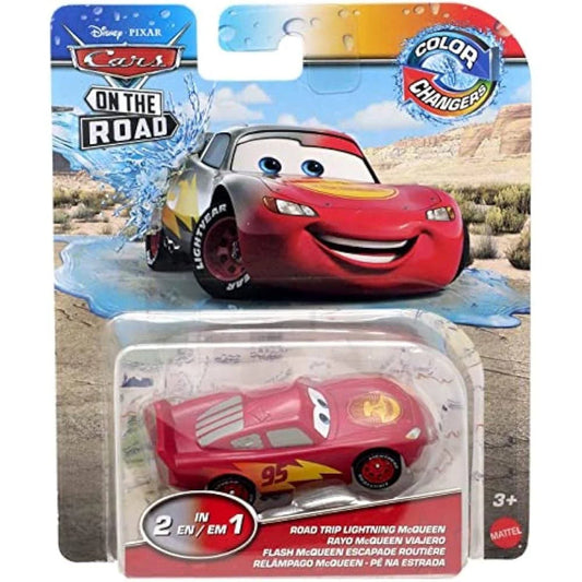 Disney Cars Pixar On The Road Color Changers Road Trip Lightning McQueen