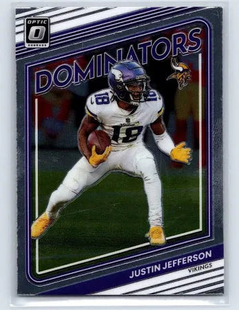 2022 Panini Donruss Optic Dominators Justin Jefferson #D-10