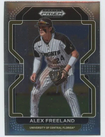 2022 Panini Prizm Draft Pick Alex Freeland #105 UCF Knights