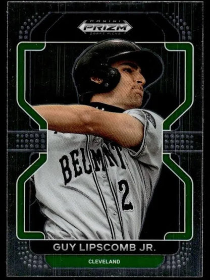 2022 Panini Prizm Draft Pick Guy Lipscomb Jr. #151 Cleveland Indians