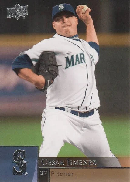 2009 Upper Deck Cesar Jimenez #857 Seattle Mariners
