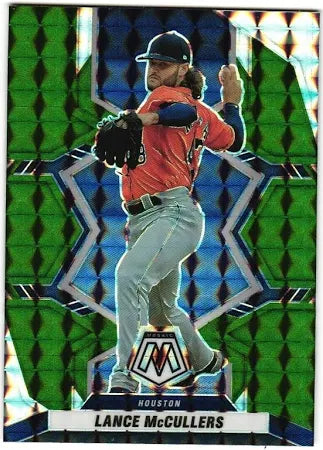2022 Panini Mosaic Lance McCullers Mosaic Green #71 Houston Astros