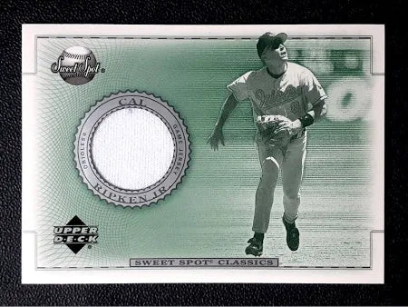 2002 Upper Deck Sweet Spot Classics #J-CR Cal Ripken Jr. Game Jersey