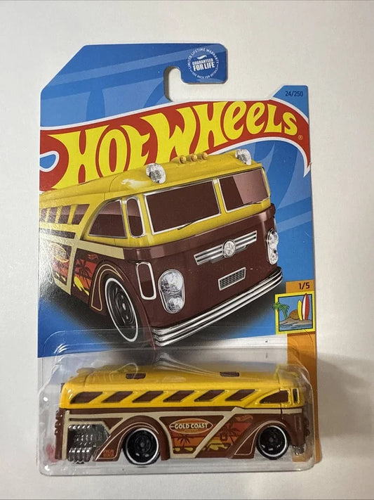 Hot Wheels Surfin' School Bus Surf's Up 1/5 24/250 -  Assorted Colors