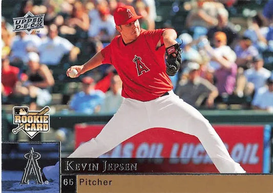 2009 Upper Deck Kevin Jepsen RC #949 Los Angeles Angels