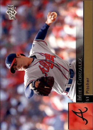 2009 Upper Deck Mike Gonzalez #516 Atlanta Braves