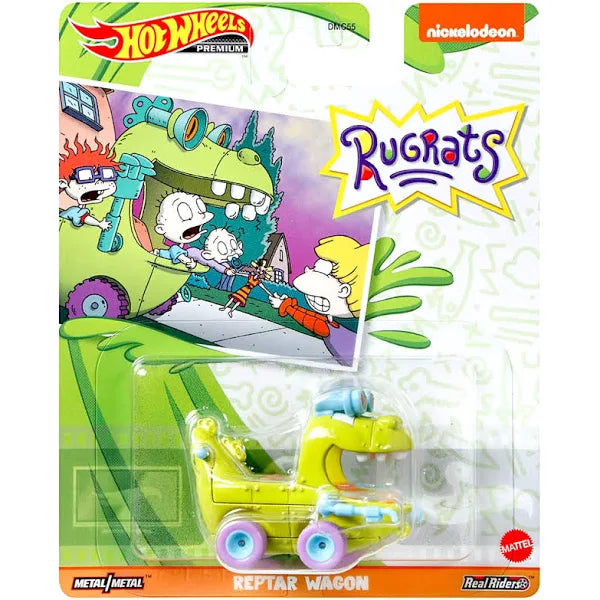 Hot Wheels Retro Entertainment Case P Back To The Future, The Mario Bros. Movie, Rugrats, You Only Live Twice