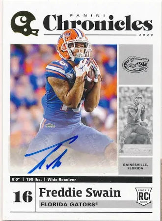 2020 Panini Chronicles Auto Rookie Freddie Swain #21