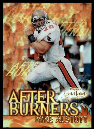 2000 Topps Gold Label After Burners Mike Alstott