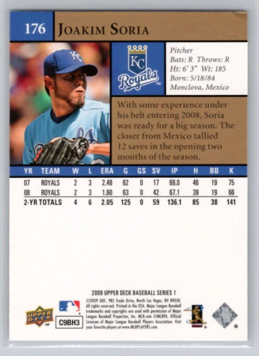 2009 Upper Deck Joakim Soria #673 Kansas City Royals