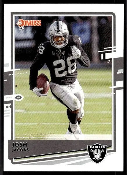 2020 Panini Donruss Josh Jacobs #199 Las Vegas Raiders