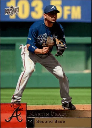 2009 Upper Deck Martin Prado #520 Atlanta Braves