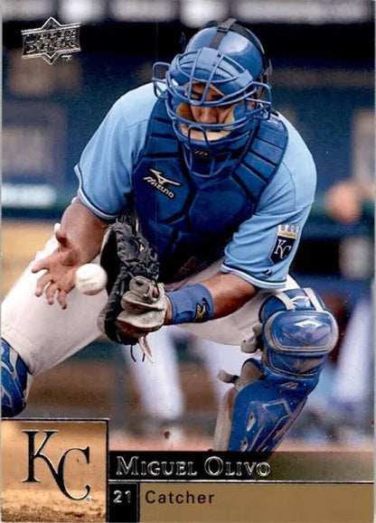 2009 Upper Deck Miguel Olivo #682 Kansas City Royals