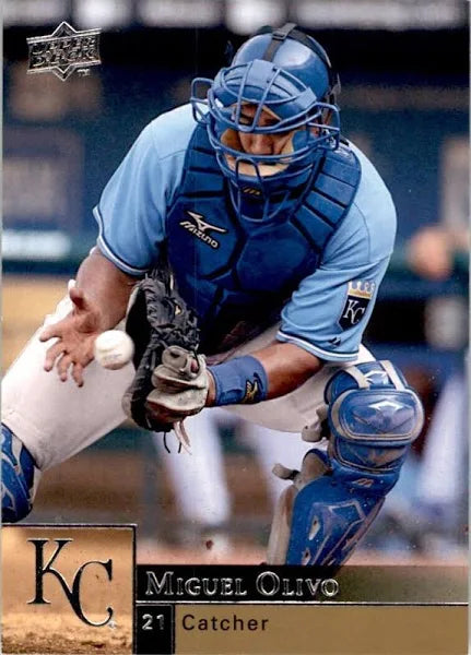 2009 Upper Deck Miguel Olivo #682 Kansas City Royals