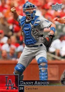 2009 Upper Deck Danny Ardoin #701 Los Angeles Dodgers