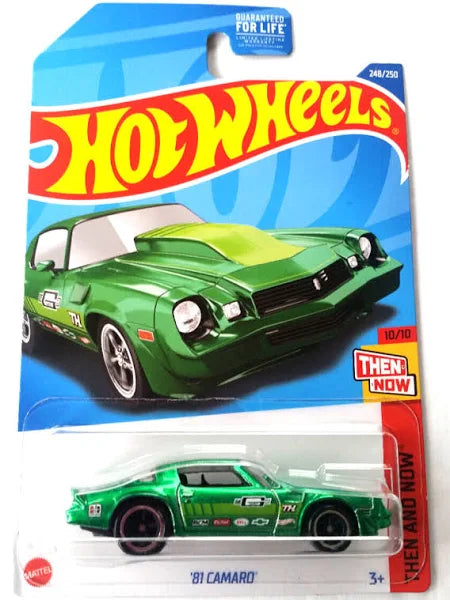 2022 Hot Wheels Super Treasure Hunt '81 Camaro Then and Now 10/10 248/250