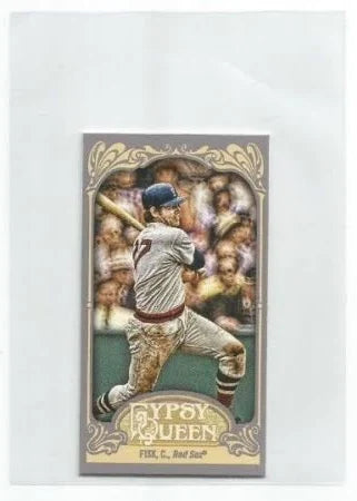 2012 Topps Gypsy Queen Mini Carlton Fisk #234 Boston Red Sox