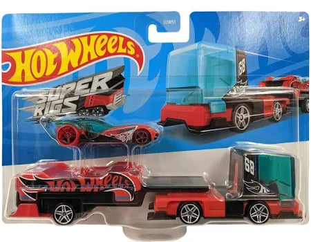 Hot Wheels Super Rigs District Transport Hot Wheels 68 - walk-of-famesports