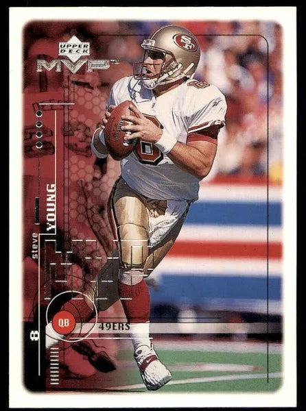 1999 Upper Deck Mvp (a) Steve Young 165 San Francisco 49ers