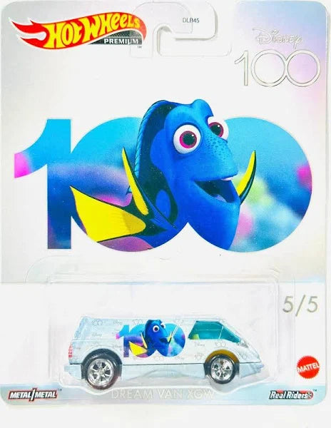 Hot Wheels Premium 2023 Pop Culture 100th DISNEY Anniversary - Assorted Cars