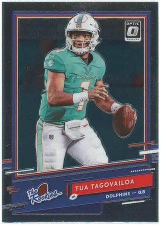 2020 Donruss Optic The Rookies #TR-TT Tua Tagovailoa Miami Dolphins
